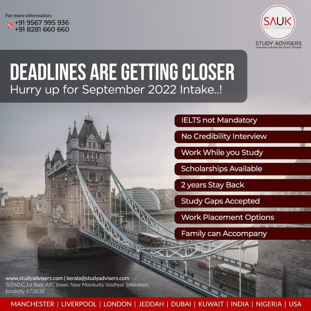 Sauk Study Advisers Kerala